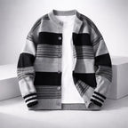 Men's Strivano Cardigan - Stylish and Comfortable Knitwear for Every Occasion Grey1