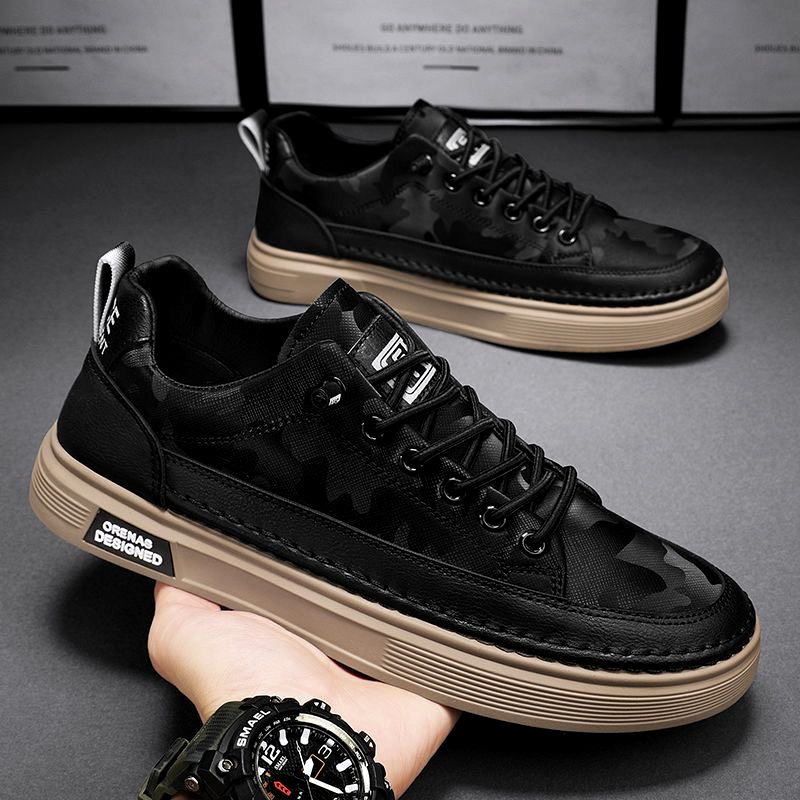 Men's Casual Sierra Shoes - Stylish and Comfortable Footwear Black