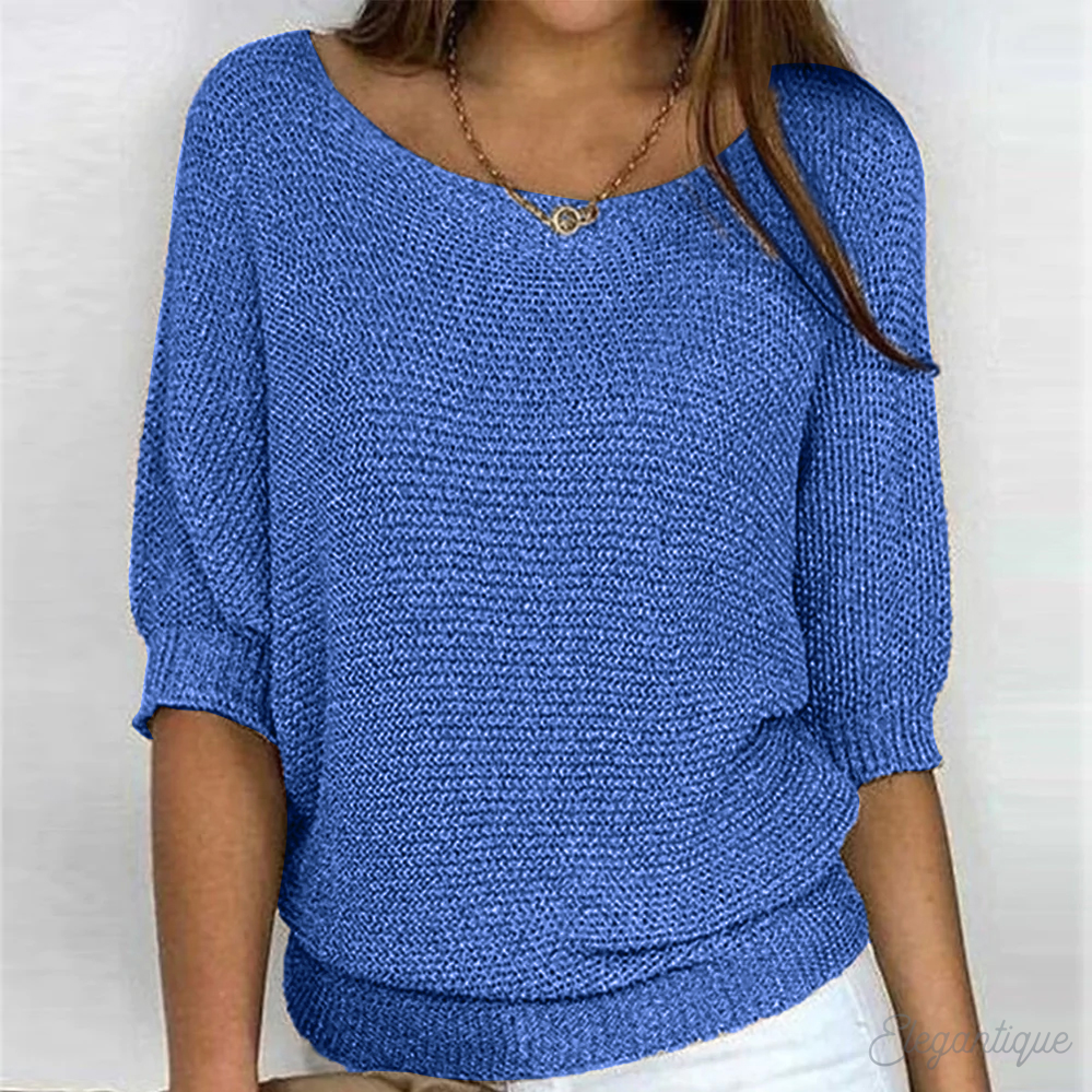 Cozy Pullover Sweater Blue (4 still available)