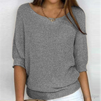 Cozy Pullover Sweater Grey (9 still available)