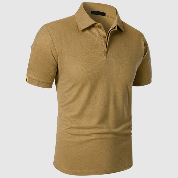 Tyler | Men's Textured Performance Polo Shirt
