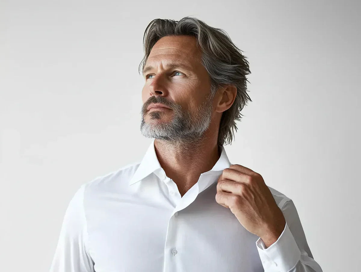NoCrease | Wrinkle-Free Stretch Shirt White