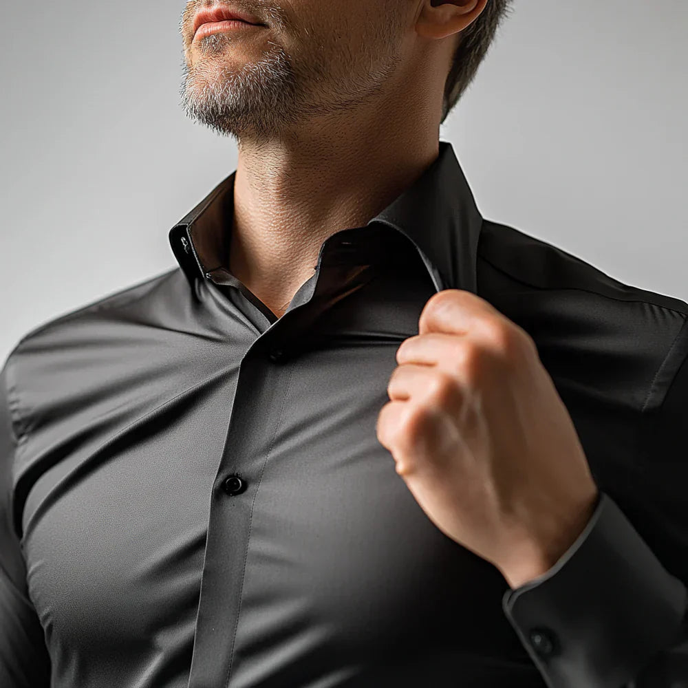 NoCrease | Wrinkle-Free Stretch Shirt-MODAUTLET