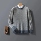 100% Cashmere Sweater for Ultimate Comfort Gray