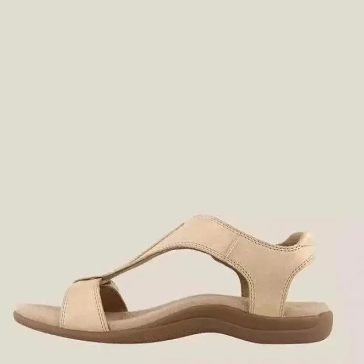 Adjustable Leather Orthopedic Sandals With Arch Support-MODAUTLET