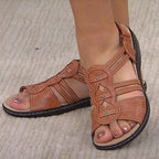 Stylish Orthopedic Flat Sandals With Arch Support Brown