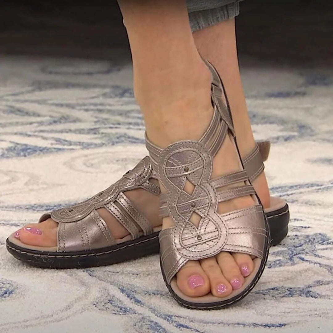 Stylish Orthopedic Flat Sandals With Arch Support-MODAUTLET
