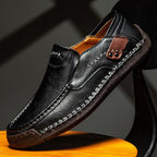 Men's Elegant Supportive Loafers Black