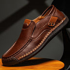 Men's Breathable Casual Shoes for All-Day Comfort Dark Brown