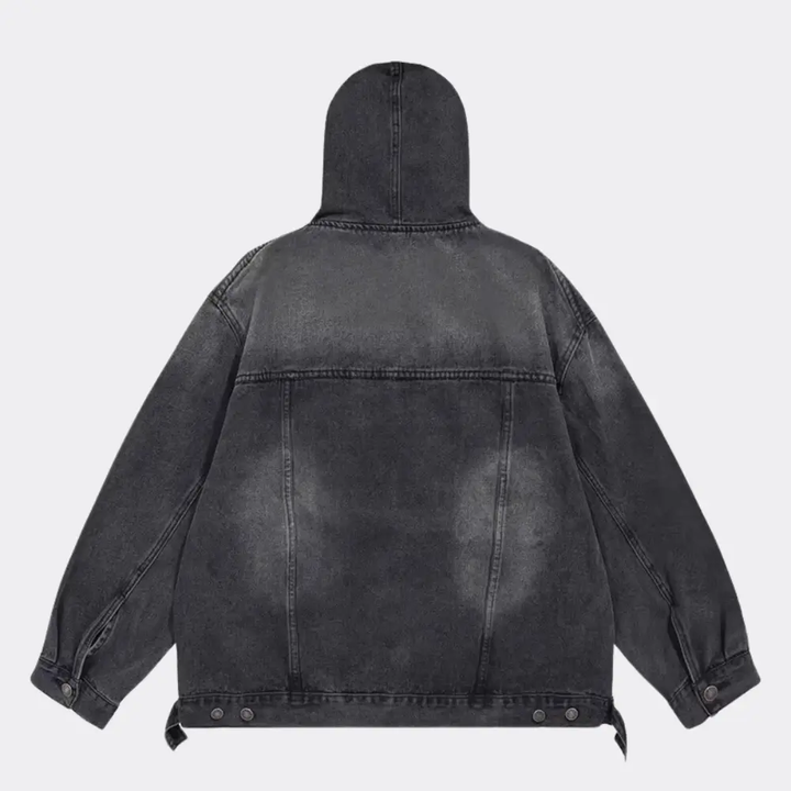 Denim Hoodie for Ultimate Comfort-MODAUTLET