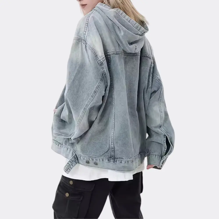 Denim Hoodie for Ultimate Comfort-MODAUTLET