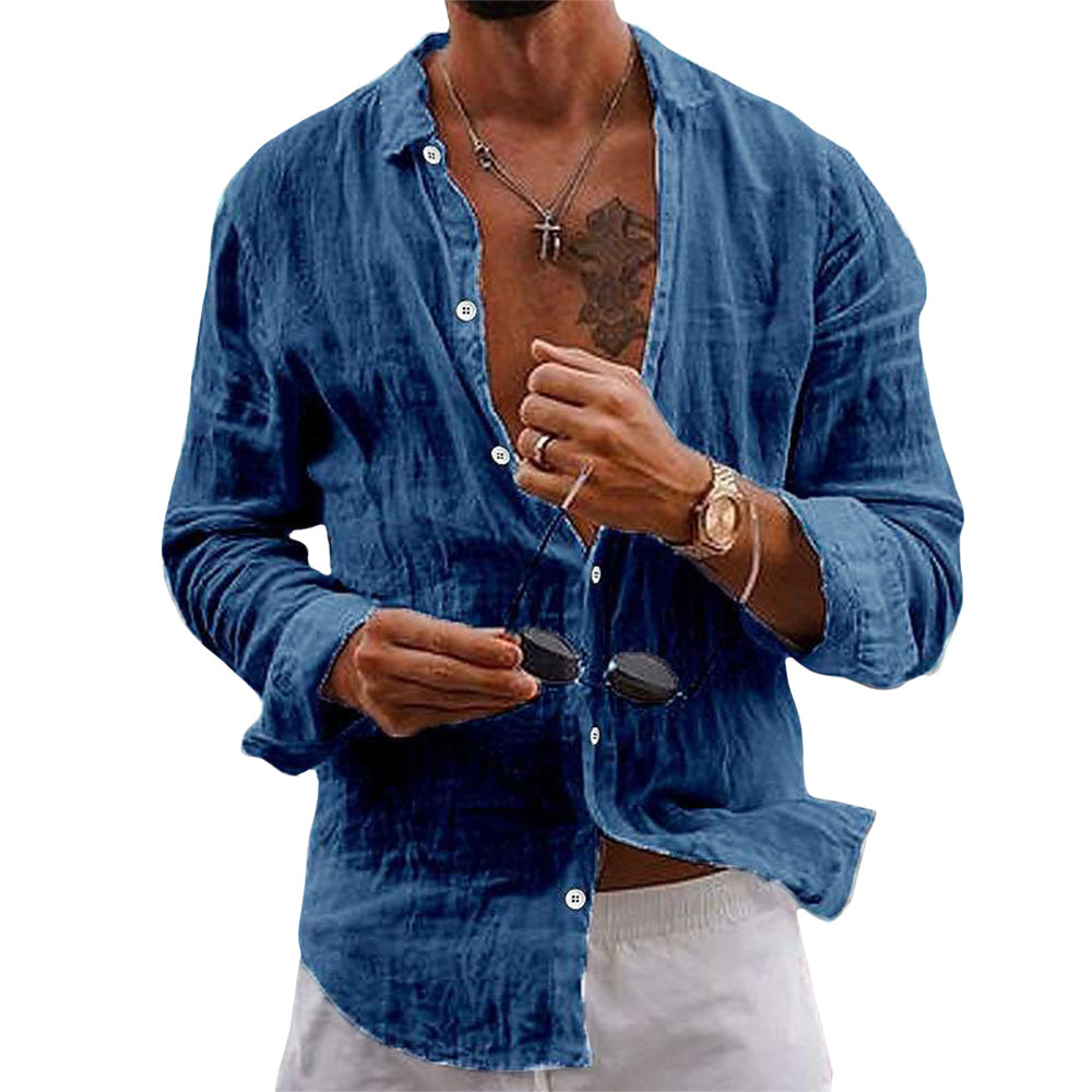 Anderson Classic Linen Shirt-MODAUTLET