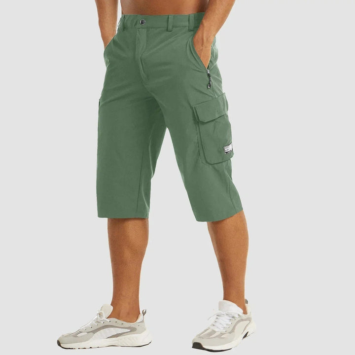 William | Herren Cargo Utility Sommer Kniebund Shorts
