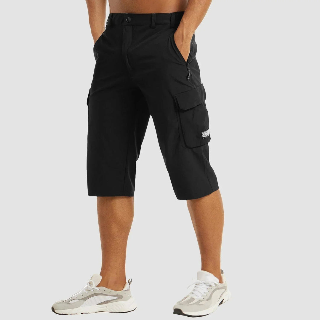 William | Herren Cargo Utility Sommer Kniebund Shorts