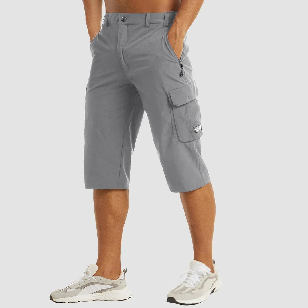 William | Herren Cargo Utility Sommer Kniebund Shorts