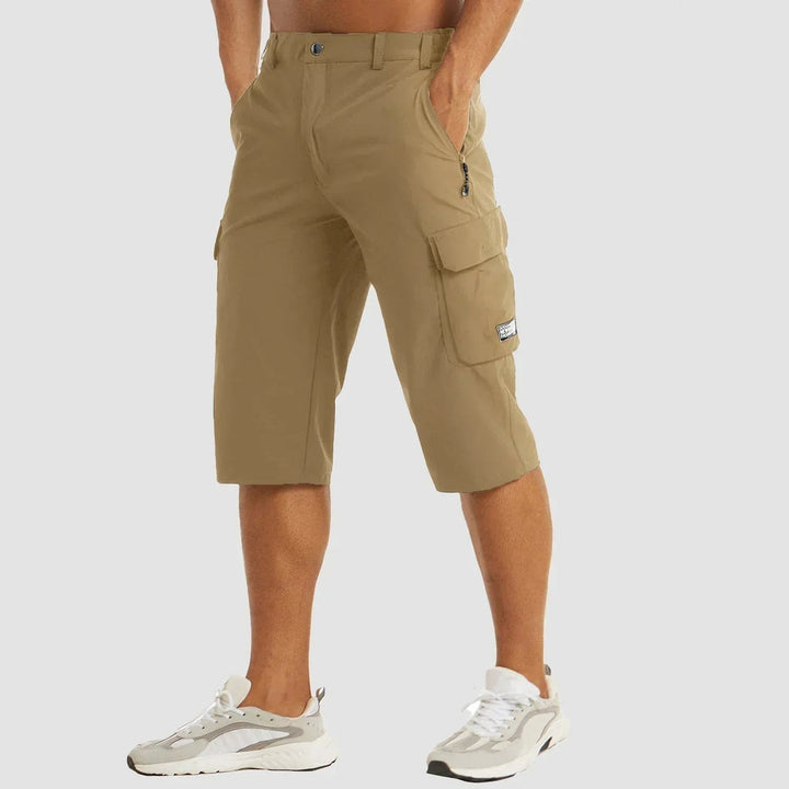 William | Herren Cargo Utility Sommer Kniebund Shorts