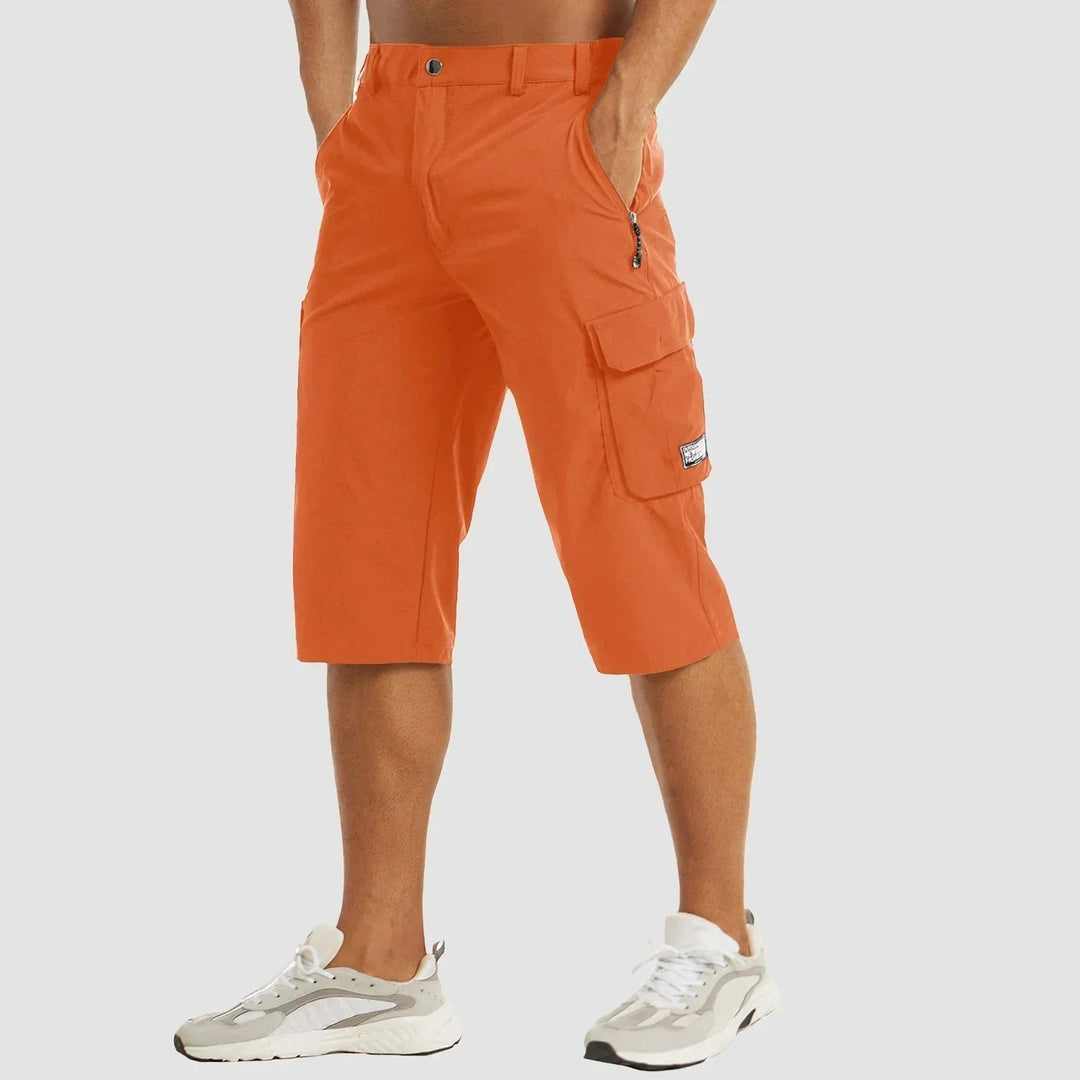 William | Herren Cargo Utility Sommer Kniebund Shorts