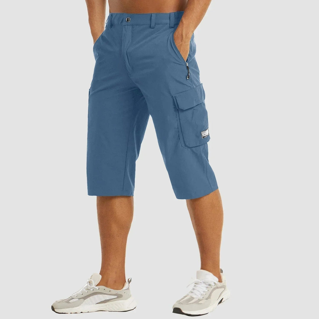William | Herren Cargo Utility Sommer Kniebund Shorts