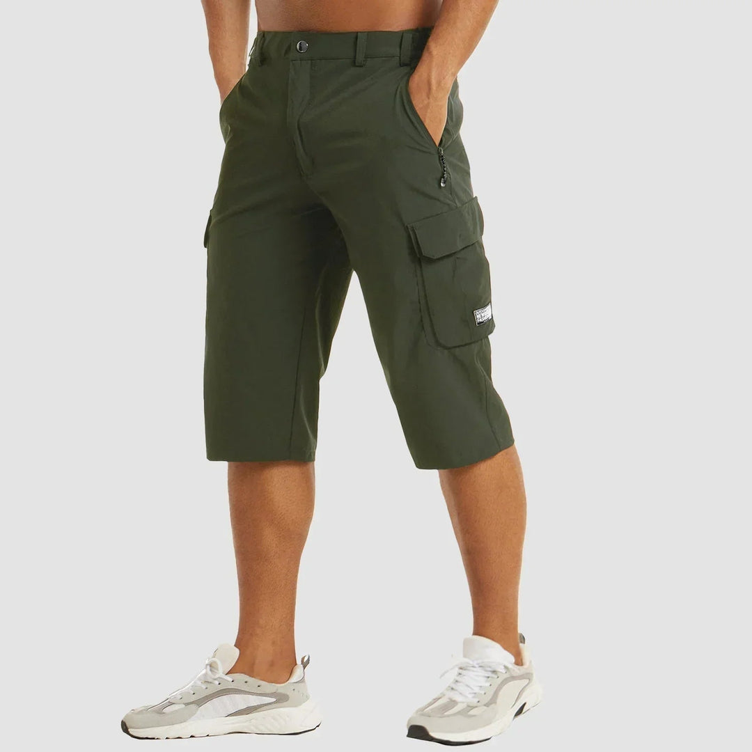 William | Herren Cargo Utility Sommer Kniebund Shorts