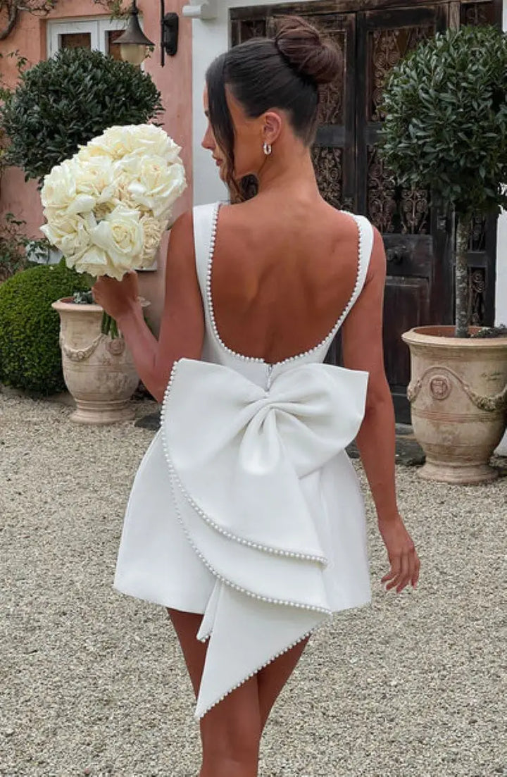 Freya | Vestido mini línea A para mujer para invitadas de boda