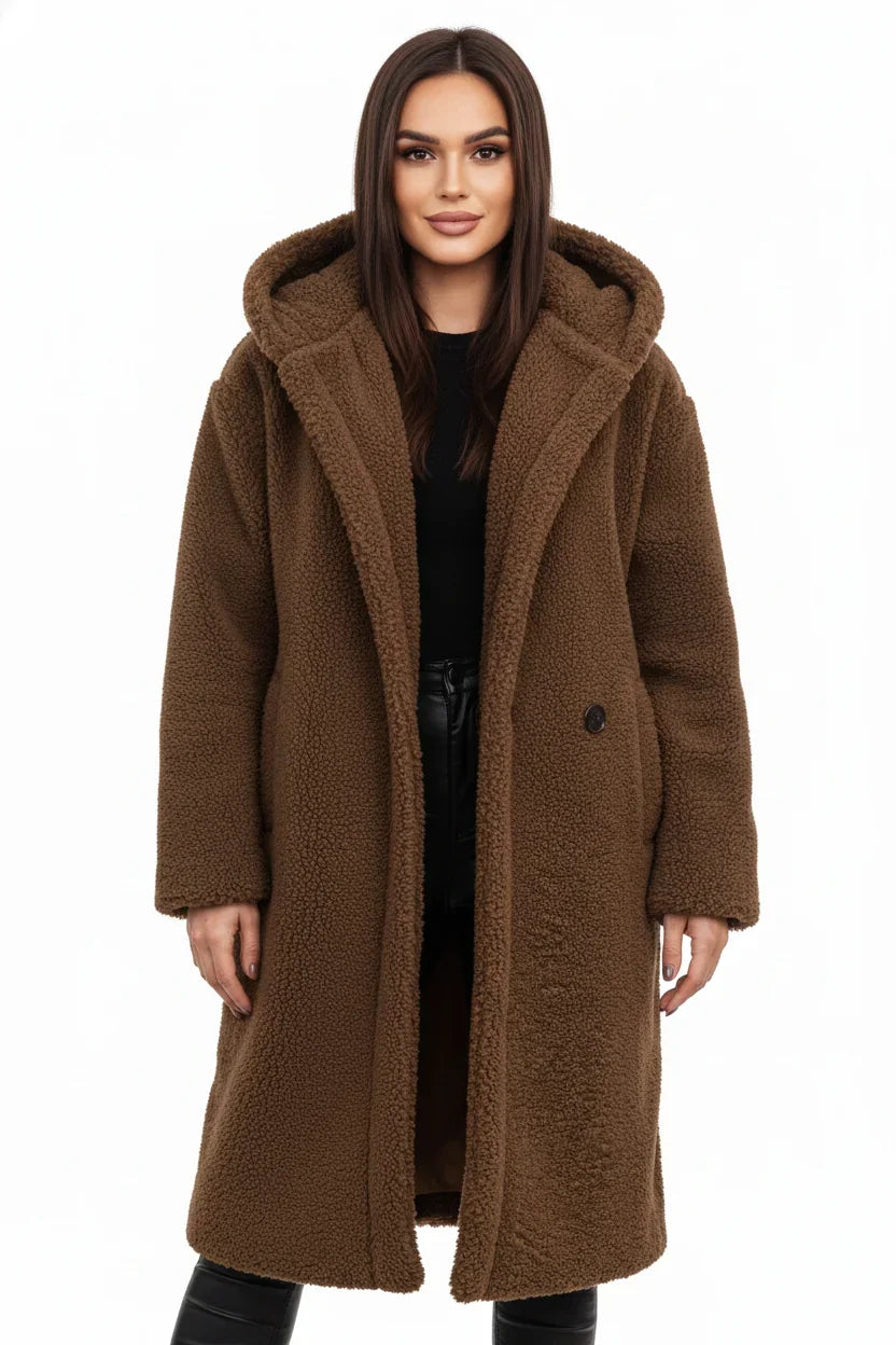 Women's Soft & Warm Teddy Coat | Stylish Winter Jacket