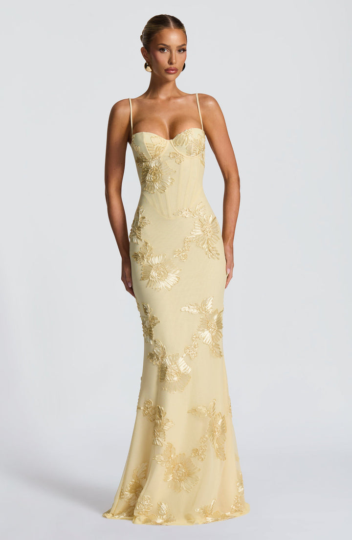 Emma | Vestido maxi floral para mujer para invitadas de boda