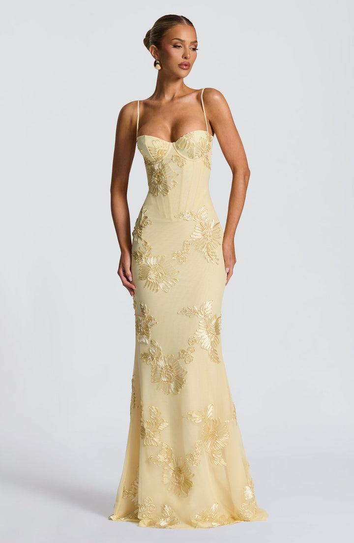 Emma | Vestido maxi floral para mujer para invitadas de boda