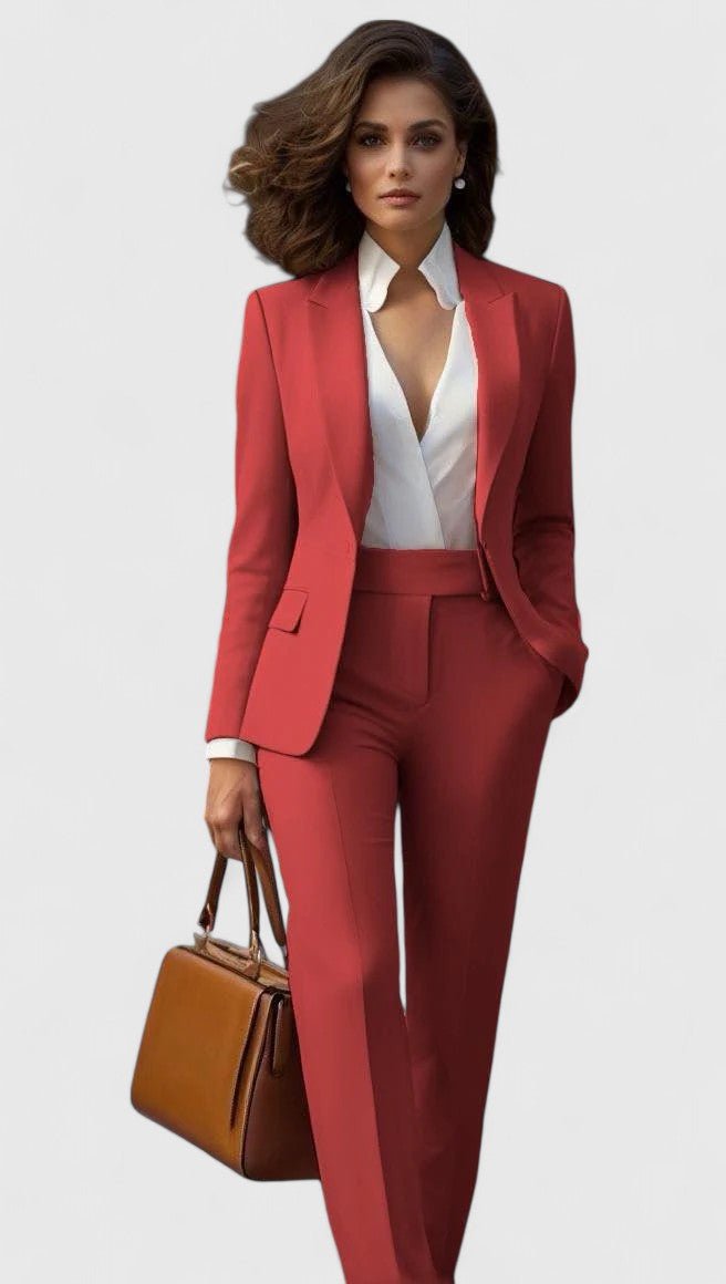Ava | Completo da donna professionale sartoriale da ufficio con blazer e pantaloni