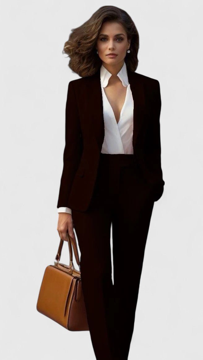Ava | Completo da donna professionale sartoriale da ufficio con blazer e pantaloni