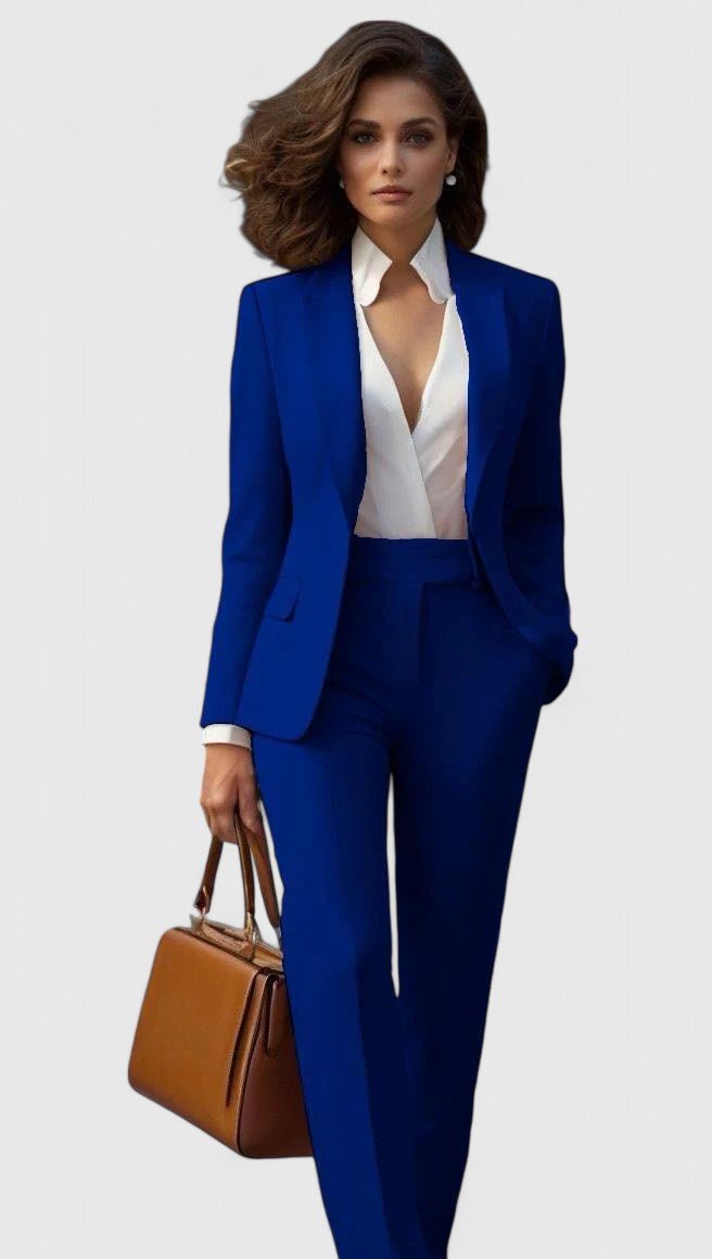 Ava | Completo da donna professionale sartoriale da ufficio con blazer e pantaloni