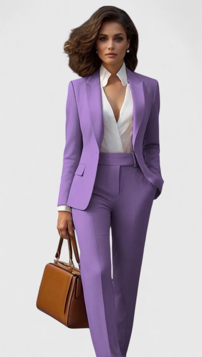 Ava | Completo da donna professionale sartoriale da ufficio con blazer e pantaloni