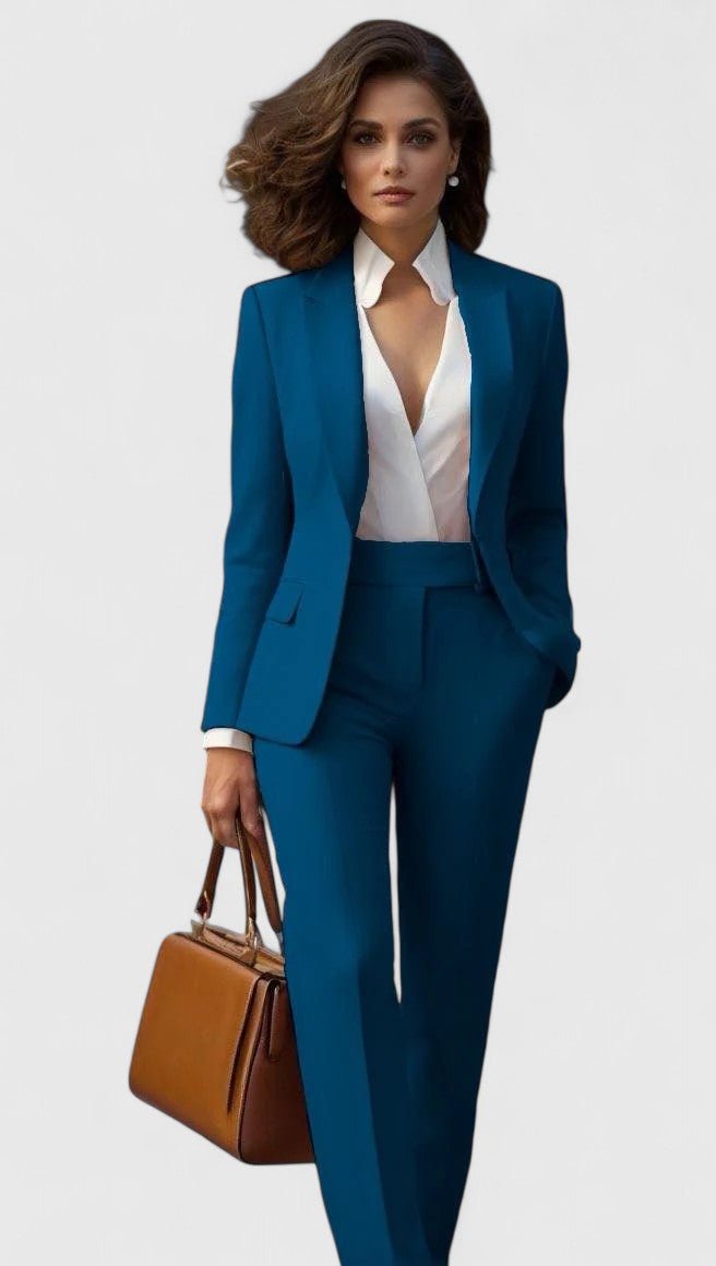 Ava | Completo da donna professionale sartoriale da ufficio con blazer e pantaloni