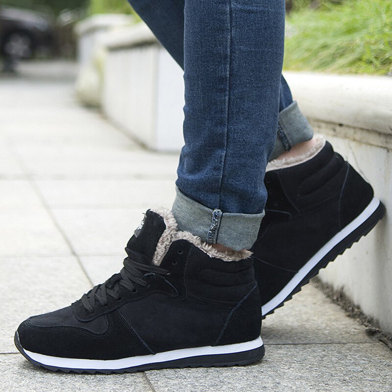 Men's Insulated Winter Sneakers for Cold Weather